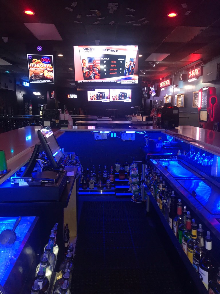 A glimpse inside Dr.Philgoods bar.